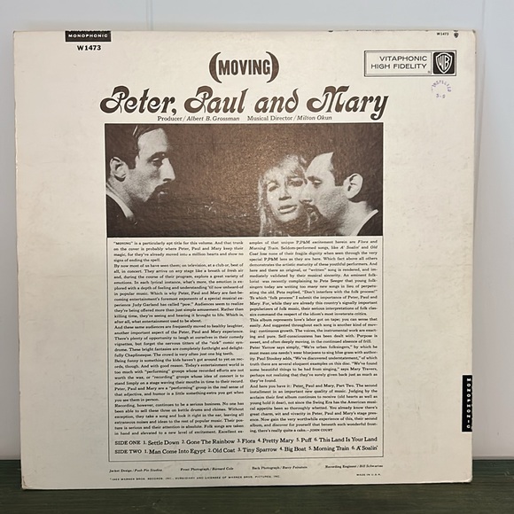 2 Peter Paul and Mary record albums - Picture 3 of 4